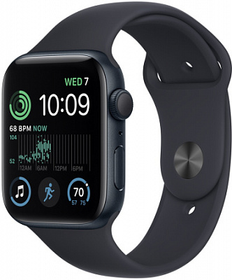 Смарт-часы Apple Watch SE 2024, 40 мм, темная ночь